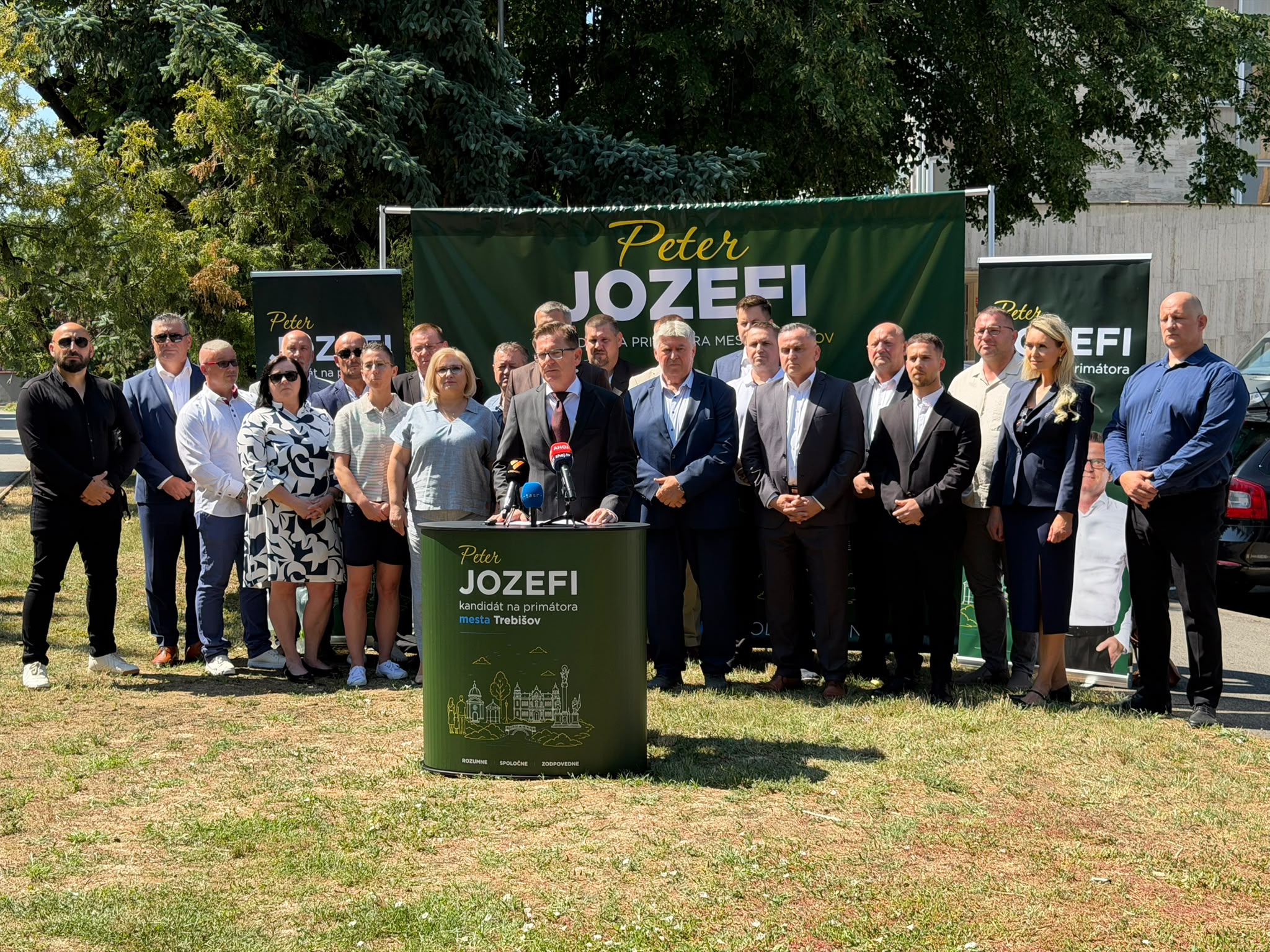 Trebišov potrebuje nový impulz! Podporujeme Petra Jozefyho na post primátora